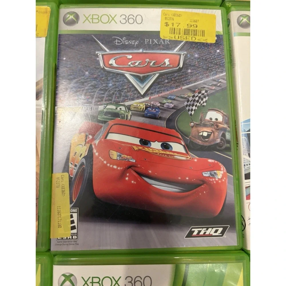 Xbox 360, 11 Game Lot Minecraft LEGO Disney Infinity Cars Tetris Paradise